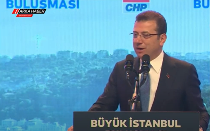 İMAMOĞLU: “16 MİLYON INSANIN KAZANDIĞI DÖNEMİ BAŞLATTIK. GÜCÜN VE PARANIN AKIŞ YÖNÜNÜ DEĞİŞTİRDİĞIMİZ İÇİN BİZİMLE O KADAR UĞRAŞIYORLAR.  ONUN İÇİN GÖZLERİ DÖNMÜŞ BİR BİÇİMDE, BU SEÇİM İÇİN HERŞEYİ YAPIYORLAR, YAPACAKLAR”